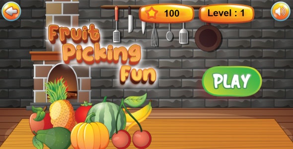 Fruit Picking Fun Game-